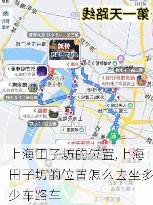 上海田子坊的位置,上海田子坊的位置怎么去坐多少车路车